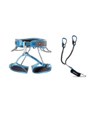 Zestaw Ocun VIA FERRATA TT CAPTUR PRO gry/blu XS-M