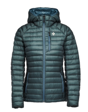 KURTKA PUCHOWA DAMSKA BLACK DIAMOND APPROACH DOWN HOODY-creek blue 