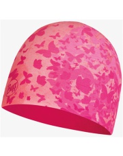 Czapka BUFF POLAR & ECOSTRETCH BEANIE BUTTERFLY PINK