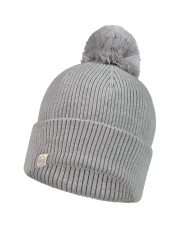 Czapka BUFF MERINO WOOL HAT TIM LIGHT GREY -LIGHT